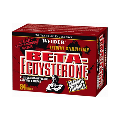 Тестостероновый бустер Weider Beta-Ecdysterone 84 капсулы