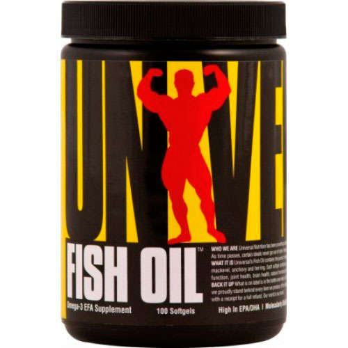 Universal Nutrition Fish Oil 100 капсул