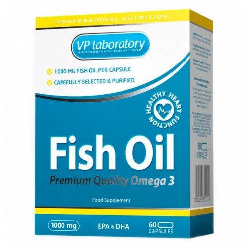 VP Lab Fish Oil Premium Quality Omega 3 60 капсул