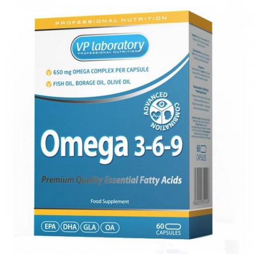 VP Lab Omega 3-6-9 60 капсул