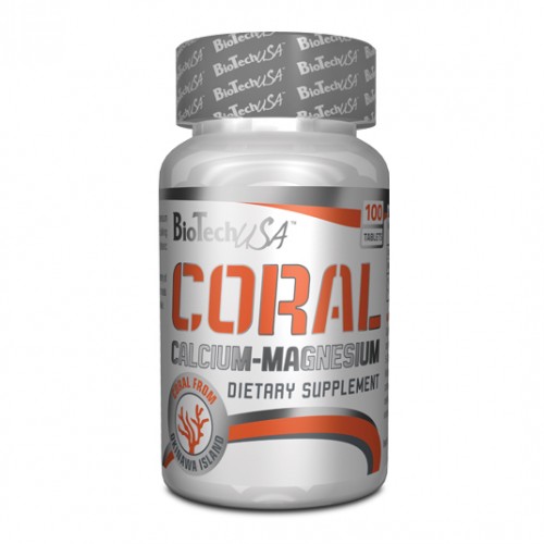 Витамины BioTech Coral Calcium – Magnesium 100 капсул