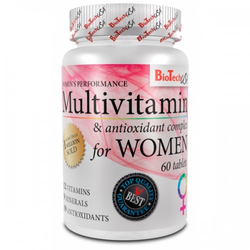 Витамины BioTech Multivitamin for Women 60 таблеток