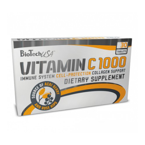 Витамины BioTech Vitamin C 1000 30 таблеток