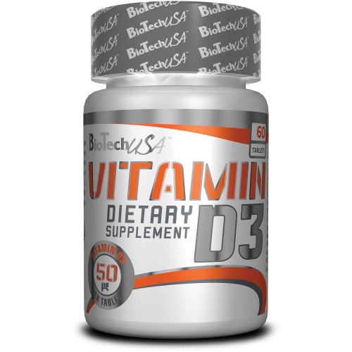 Витамины BioTech Vitamin D3 60 таблеток