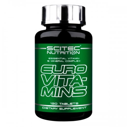 Витамины Euro Vita-Mins 120 капсул от Scitec Nutrition