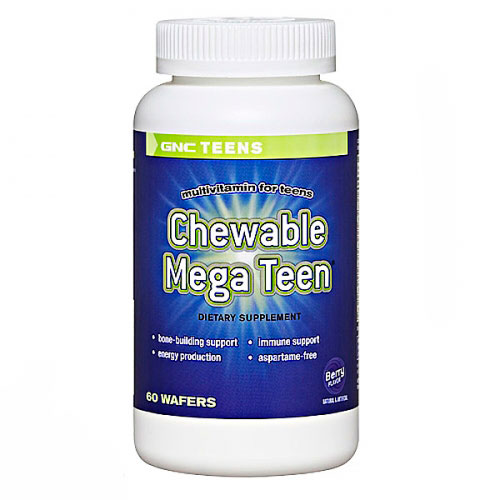 Витамины GNC Chewable Mega Teen 60 таблеток