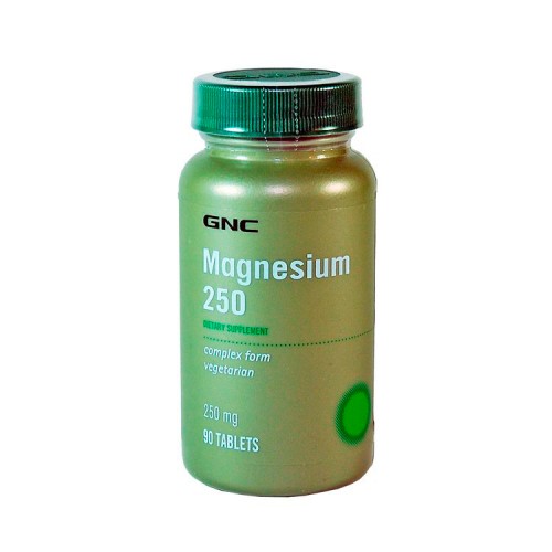 Витамины GNC Magnesium 250 90 таблеток