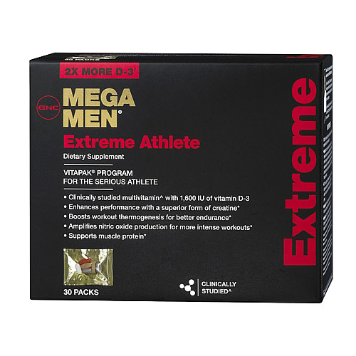 Витамины GNC Mega Men Extreme Athlete 30 paks