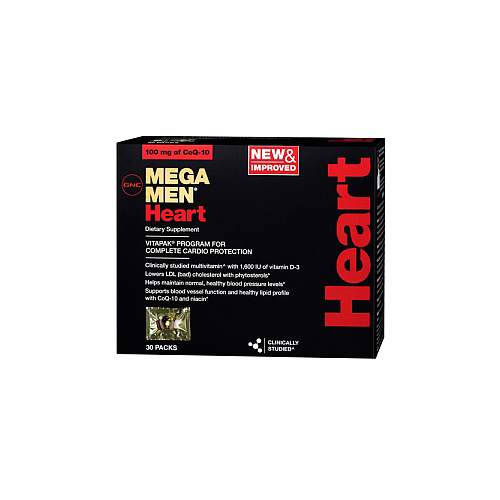 Витамины GNC Mega Men Heart 30 packs