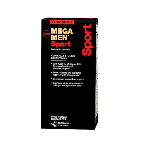 Витамины GNC Mega Men Sport 180 капсул