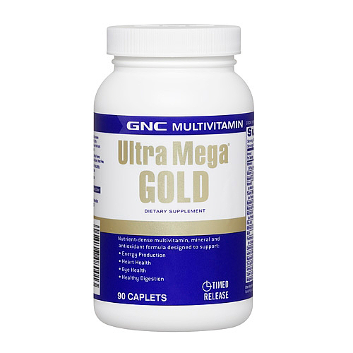 Витамины GNC Ultra Mega Gold 90 капсул