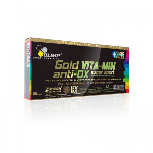 Витамины Olimp Gold VITA-MIN Anti-OX Super Sport 60 капсул