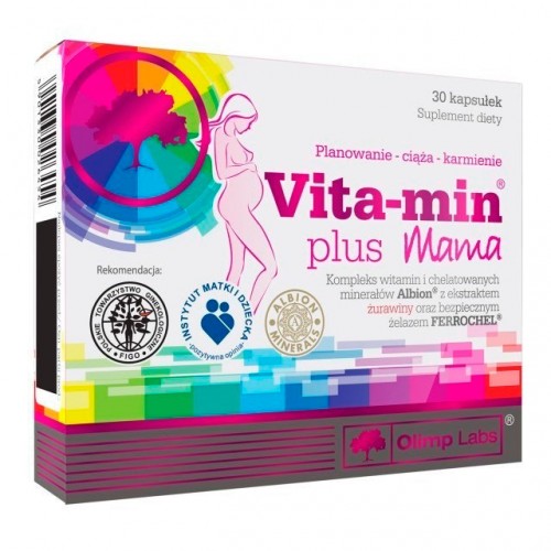 Витамины Olimp Vita-Min Plus Mama 30 капсул