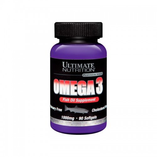 Витамины Omega 3 90 капсул от Ultimate Nutrition