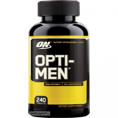 Витамины Optimum Nutrition Opti-Men 240 таблеток