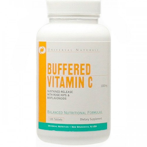 Витамины Universal Nutrition Buffered Vitamin C 100 таблеток