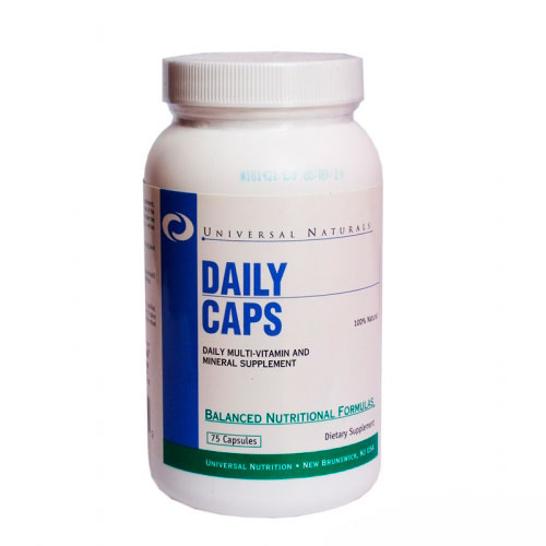 Витамины Universal Nutrition Daily Caps 75 таблеток