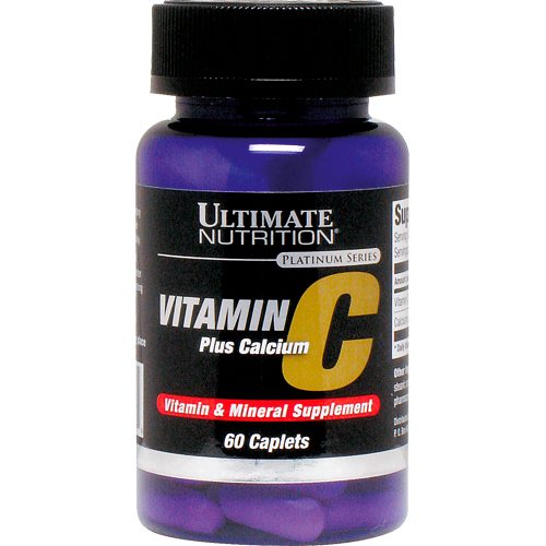 Витамины Vitamin C + Calcium 60 таблеток от Ultimate Nutrition