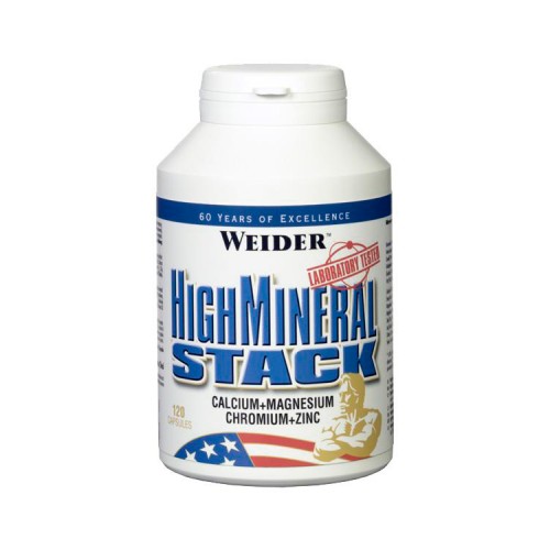 Витамины Weider High Mineral Stack 120 капсул