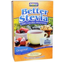 Заменитель питания NOW Better Stevia 100 пакетиков
