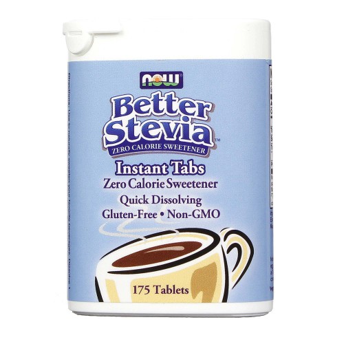 Заменитель питания NOW Better Stevia instant tabs 175 таблеток