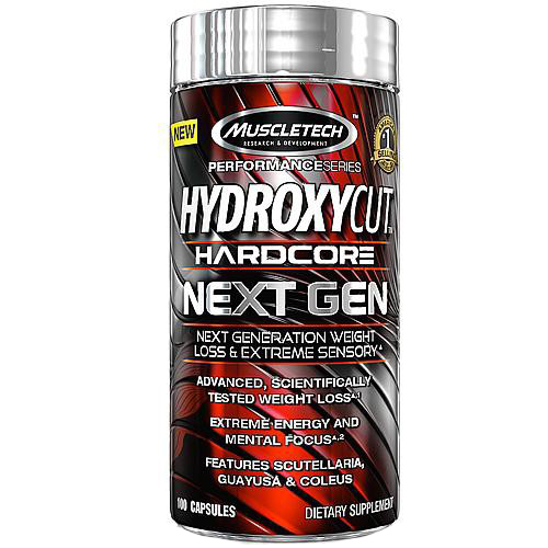 Сжигатель жира MuscleTech Hydroxycut Hardcore Next Gen 100 капсул