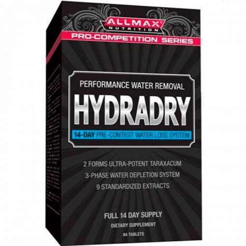 Жиросжигатель HydraDry 84 таблетки от AllMax Nutrition