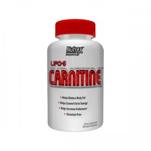 Жиросжигатель Nutrex Lipo 6 Carnitine 60 капсул